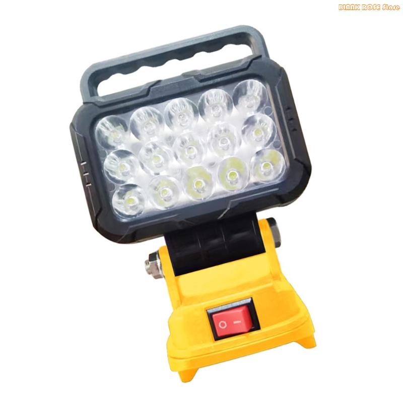K1AE High Brightness 15 LED Flood Light With USB Port For Power Tool And Mobile Devices