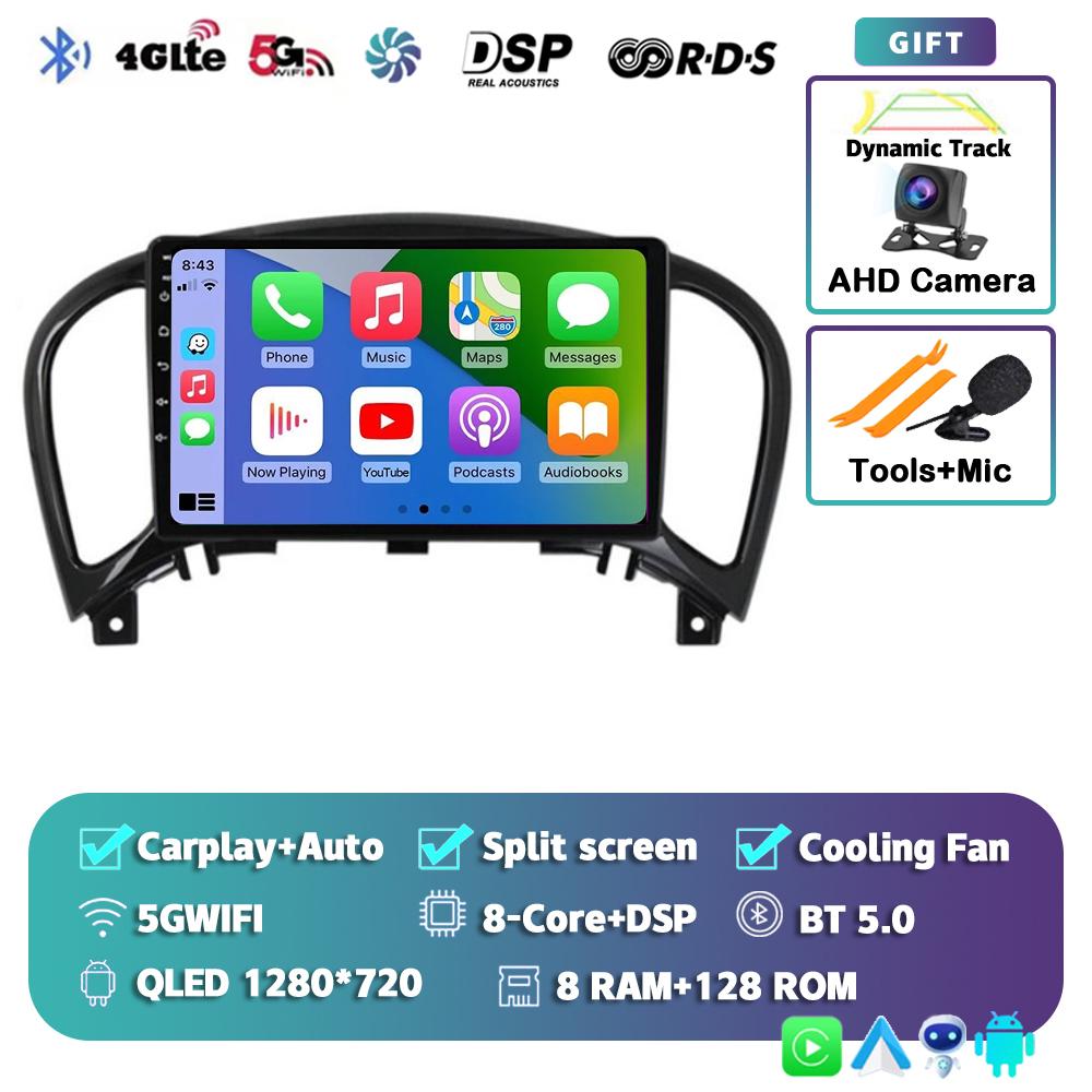 Android 14 Carplay Auto Car Radio For Nissan Juke YF15 2010-2014 2 Din Multimedia Video Player GPS Navigation Stereo Head Unit