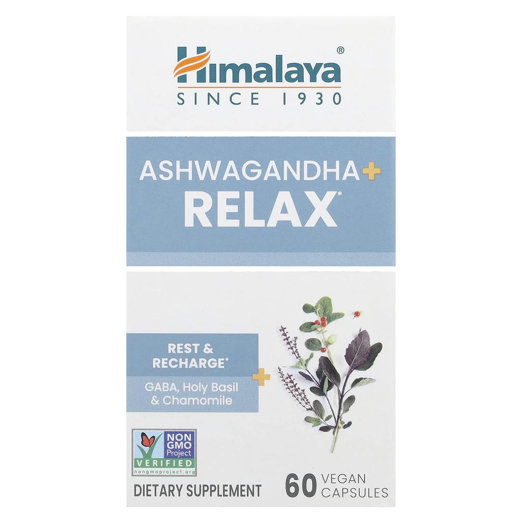 Ashwagandha + Relax, 60 Veggie Capsules