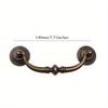 2pcs Chinese Style Vintage Furniture Handle Zinc Alloy Handles Cabinet Drawer Antique Kitchen Accessory Wardrobe Pulls