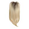 Clip-in Schicht-Haartopper mit Pony Ombré Natürliche Topper Haarteile für dünner werdendes Haar