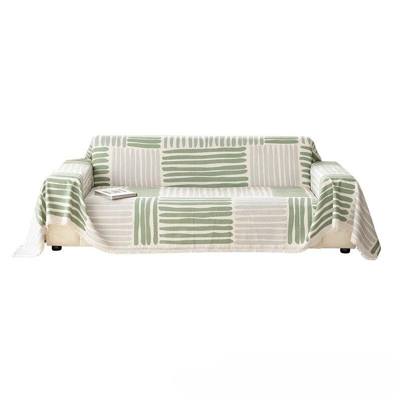 One Piece Sofa Cover Cloth Towel Nordic Sofa Blanket Cover Towel All Inclusive All Season Universal