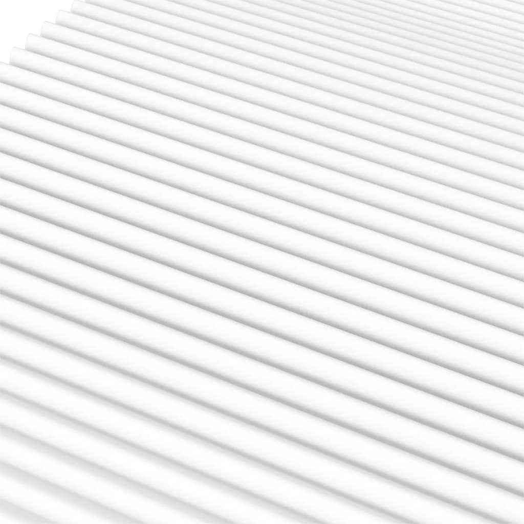 Vidaxl Materac Piankowy, Biały, 140X200 Cm, Twardość H2/H3