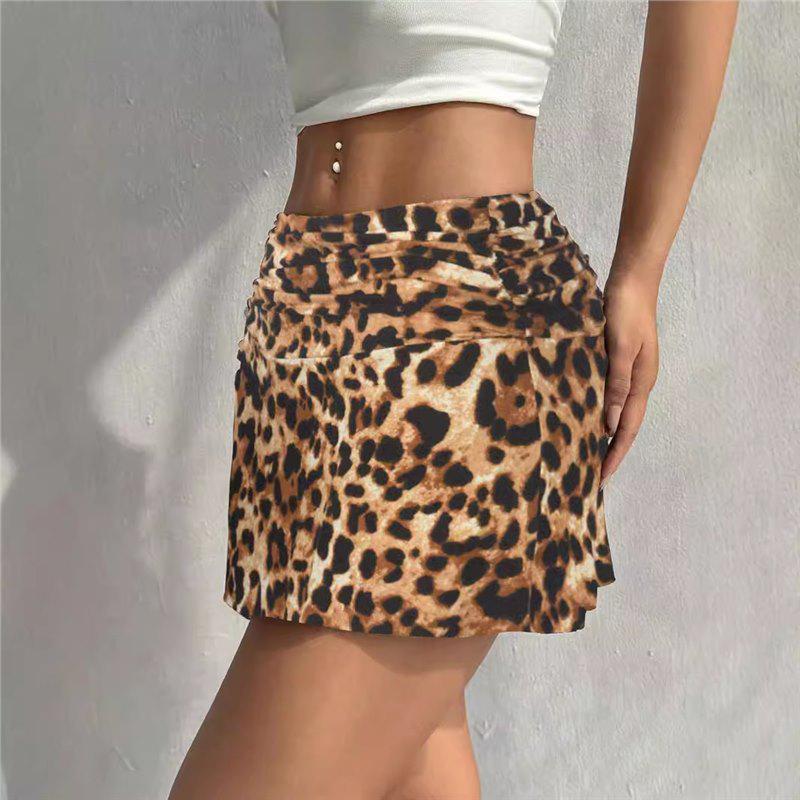European-American Summer Fashion: Sexy Elastic Nightclub Miniskirt