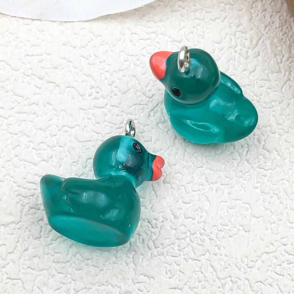 3D Luminous Resin Duck Keychain/Necklace/Bracelet Pendant