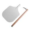 Extended Wooden Handle Pizza Shovel Detachable Pizza Peel Pizza Spatula Paddle  Baking Homemade