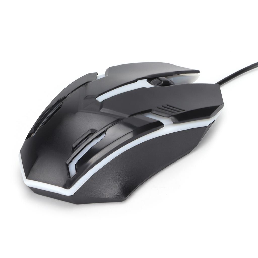 Wired Mouse USB Port Gaming   Business Luminous Optical Computer Accessories