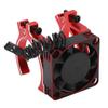 40mm Motor Cooling Fan Aluminum Alloy Fan with Bracket for Remote Control Model Car 40?42mm