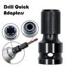 Telescopic Socket Adapter 1/2 To 1/4 Hex Female Socket Adapter for Electric Wrench Telescopic Drill Socket