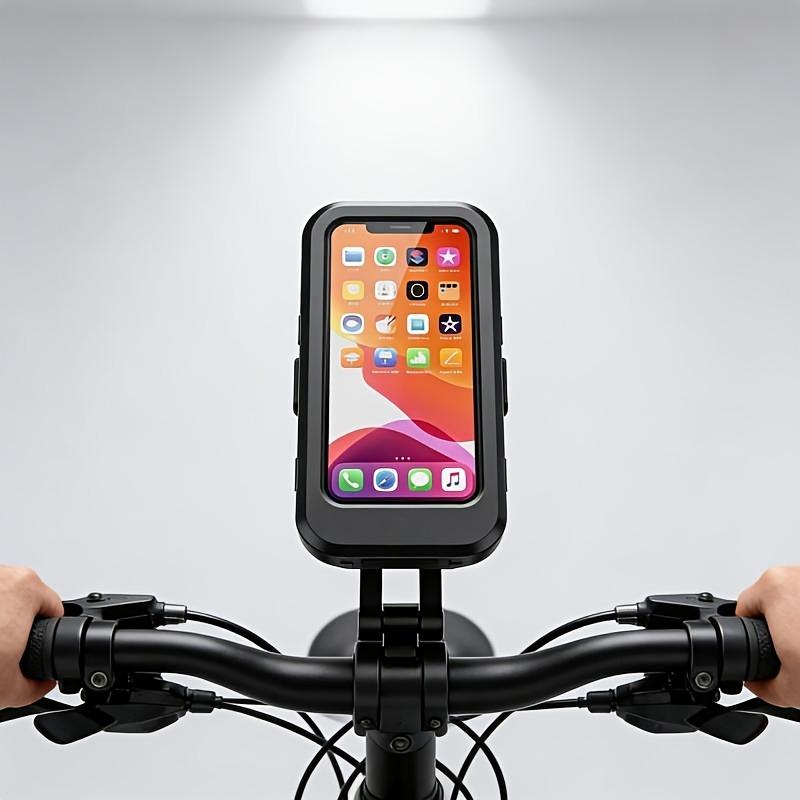 Waterproof Motorcycle Bicycle Phone Holder Touch Screen Bike Handlebar Mount Shockproof Navigation Bracket