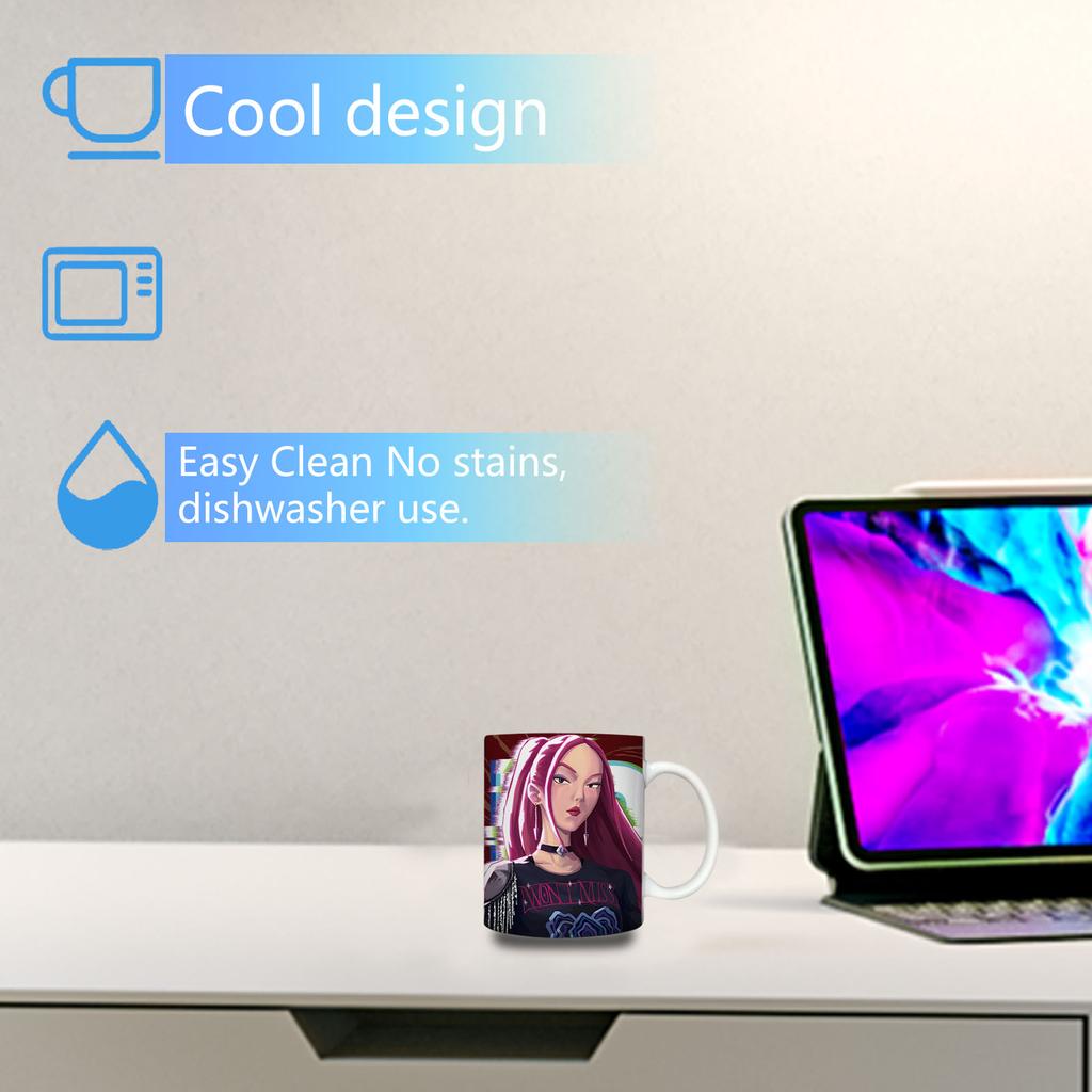 Adorable Anime - Themed Ceramic Mugs Collection –  Cartoon Designs, Perfect Gift For Kids, Great For Daily Beverages & Anime Enthusiasts’ Collection