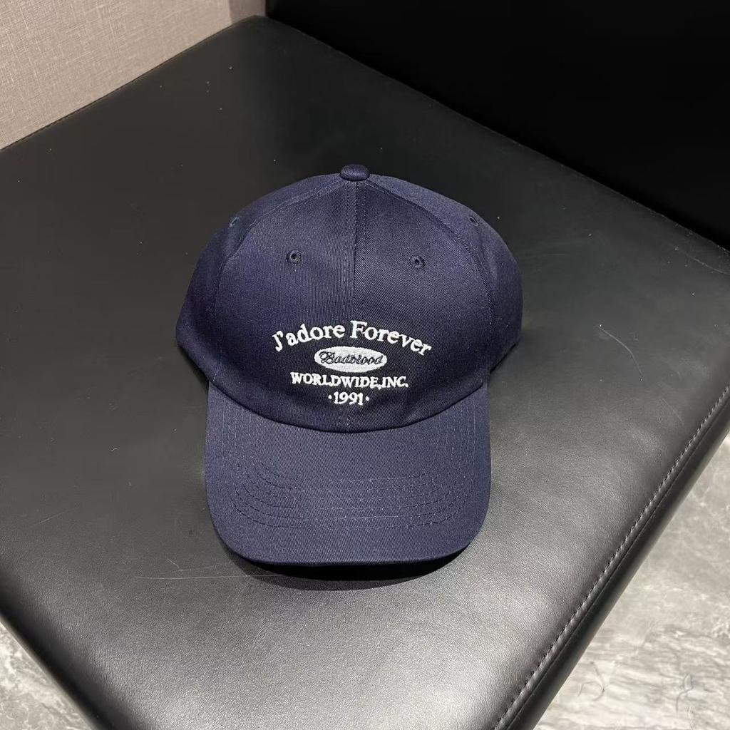 New Cap Star Hat Women's Summer Thickened Letter Embroidery American Retro Baseball Cap Men