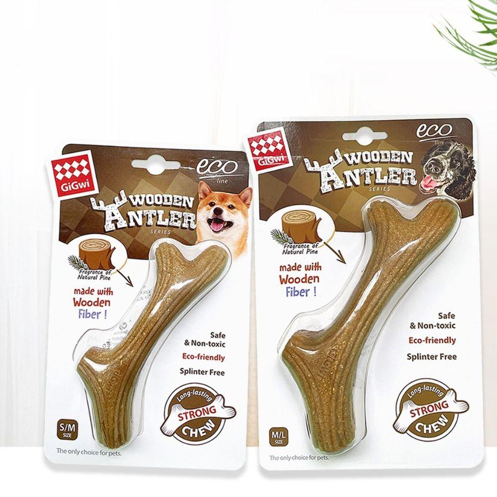 Creative Puppy Molar Toys Bone Shape Dog Interactive Toys Portable Dog Chew Stick  Pet Dental Care