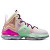 Nike LeBron 19 Valentines Day Men Sneakers White Multi-Color DH8459-900