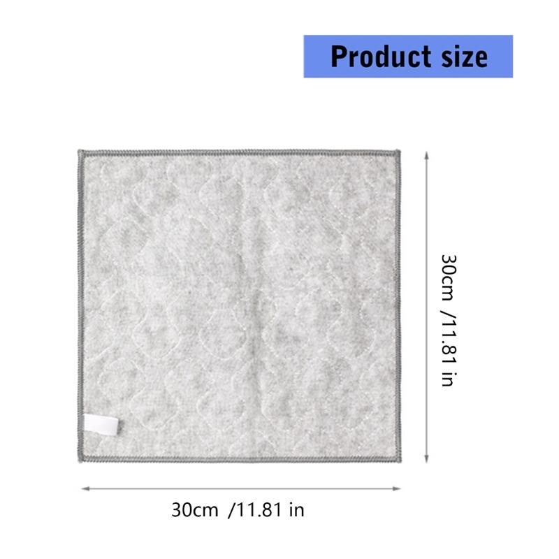 6PCS Kitchen Dish Cleaning Towel for Efficient Dish Washing Surfaces Wiping and Liquid Absorption Dish Cloth