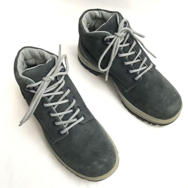 Nike ACG ALL CONDITIONS GEAR Hiking Shoes Boots 24 Women's Gray Leather sneakers(USED)