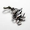 [goodvibrations] Good Vibrations Rasta Ethiopia Lion Pendant Top Sterling Silver 925