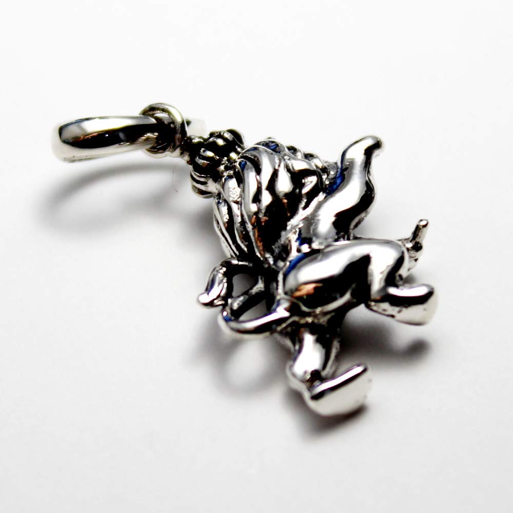 [goodvibrations] Good Vibrations Rasta Ethiopia Lion Pendant Top Sterling Silver 925