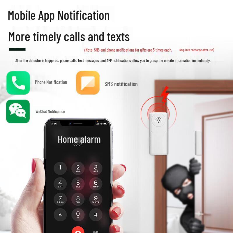 LFang WD8 Smart Door/Window Security Alarm