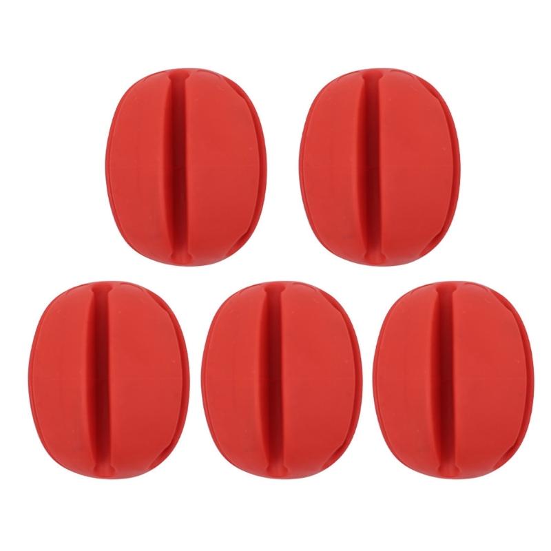 5Pcs/pack Fishing Rod Fixed Ball Protectors Easy To Clean Wear Resistants