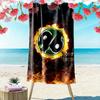 Hannover 96 Custom Name Print Beach Towel, Large Soft Quick Dry Towel for Beach Camping Swimming