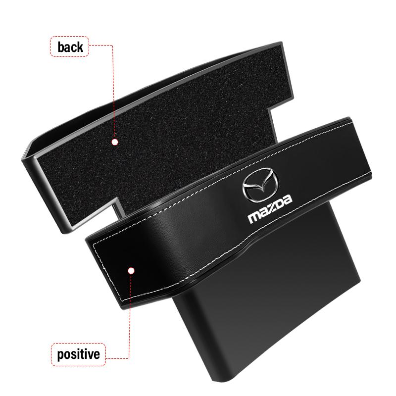 2Pcs Car Seat Organizer Seat Crevice Storage Box Multifunction Goods For Mazda 3 6 CX5 2 CX3 CX9 MX5 RX8 Axela Demio MS CX5 2 Axela Demio Atenza GJI