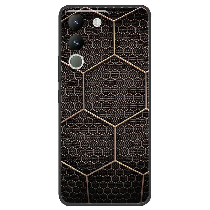 For VIVO V29E Case V2317 Camer Protective Shell For VIVO Y200 5G Phone Case Soft Silicone TPU Back Cover V2307 Shockproof Fundas