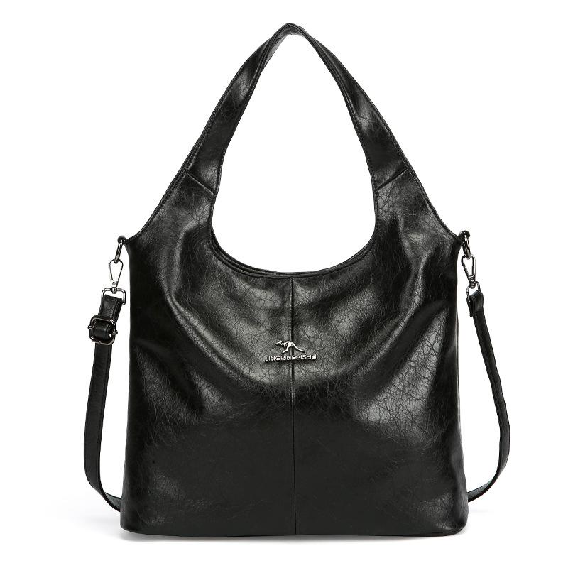 

Сумка под мышкой, Одноплечевая сумка кроссбоди, Модная и универсальная, Карманная сумка большой вместимости, Женская сумочка чёрный