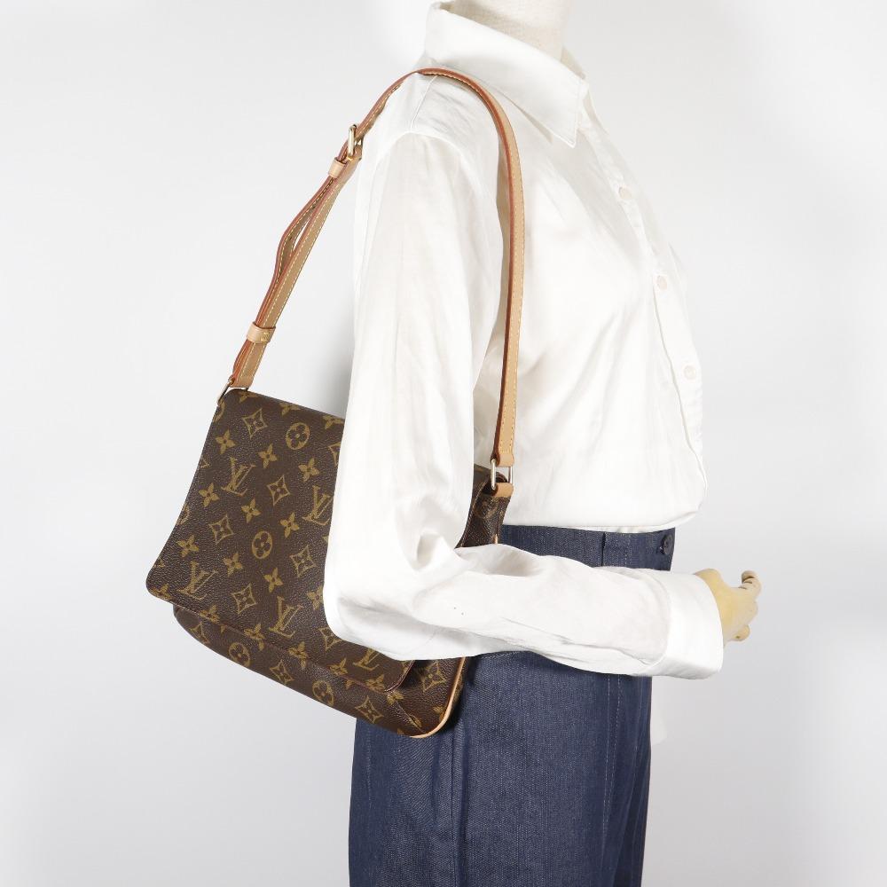 LOUIS VUITTON Muse Tango Shoulder Bag M51257 Short Shoulder Brown Monogram canvas Women Used