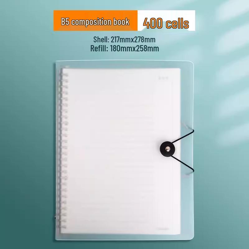 400-Square Composition Notebook with Annotations for 3rd-4th Grade Students