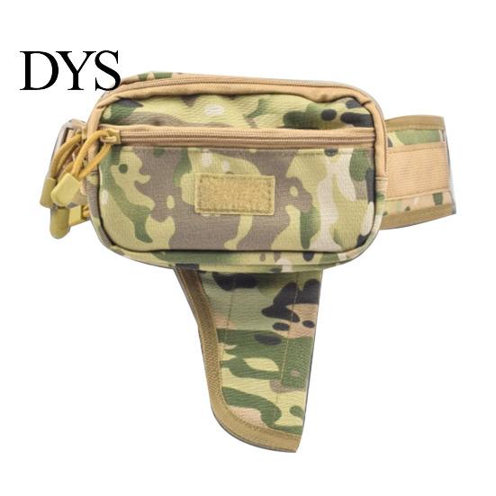 Drop-Down Holster Fanny Pack Tactical Waist Bag with Adjustable Strap, Portable Pack, Multiple Compartments EDC Essentials Organizer Pouch Outdoor
