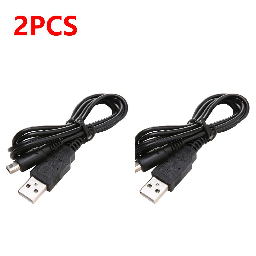 1-10PCS 1M USB Data Charger Charging Power Cable Cord for DSi NDSI 3DS 2DS XL/LL New 3DSXL/3DSLL 2dsxl 2dsll Game Power Line