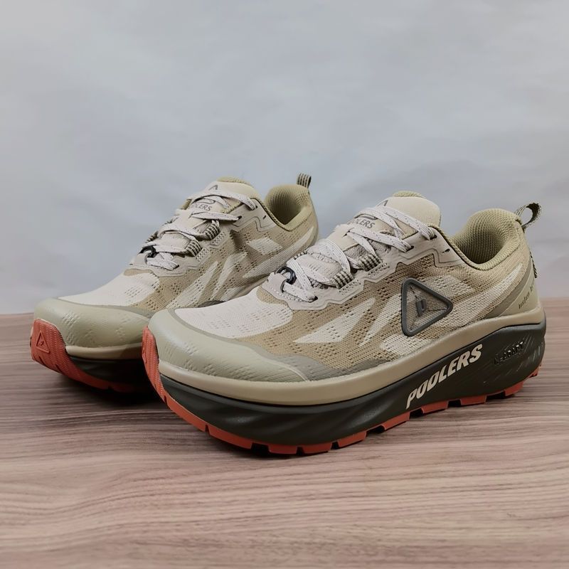 Markenprodukt Bequemer Dicker Boden Laufschuh Jogging Schuh Designer Breiter Fuß Geländelaufschuh Unisex Laufsportschuh
