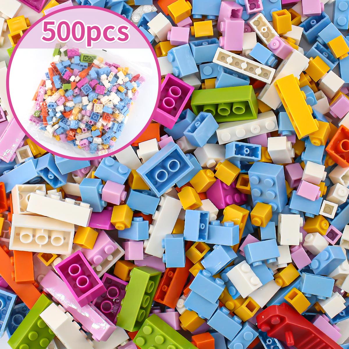 

Non-Toxic 1000 Pieces Color Boxdly Creative Building Blocks Bulk Sets City Classic Bricks Assemblybringuedos Educational Toys For Children caihe