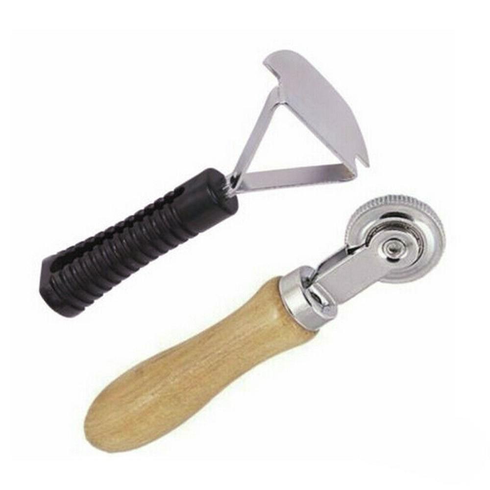 Essential Tools for Auto Tyre Repair Including Roller and Liner Scraper