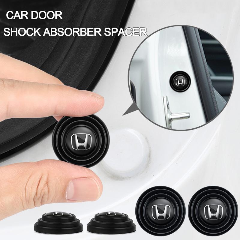 4/8/12Pcs Car Door Anti-shock Pad Anti-noise Buffer Gasket Auto Interior For Honda FIT Accord Civic CRV Jazz HRV Stepwgn Prelude ED2