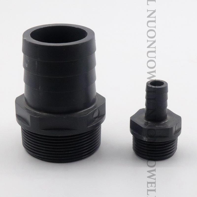 

1~20pcs Pagoda O.D 16~50mm To 1 ~2 UPVC Plastic Male Thread Connector Hose Joints Irrigation Pipe fittings Hose Adapter 1pcs