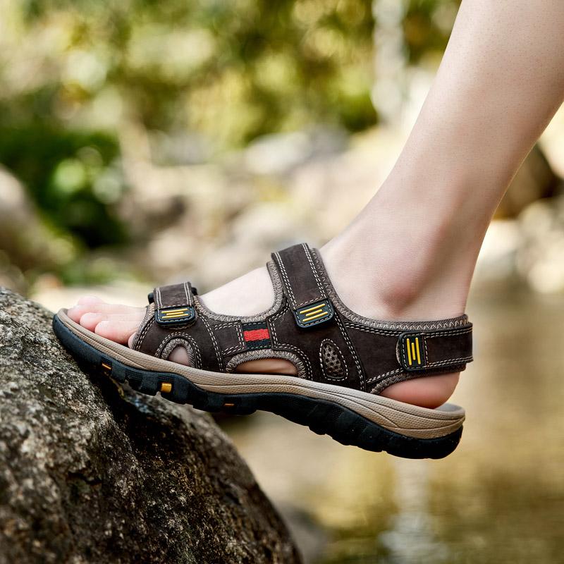 

Fashion Outdoor Sandals Mens Dress Shoes Retro Male Leather Business Male Baroque Shoes Casual Mens Oxford Work Footwear 38 коричневый