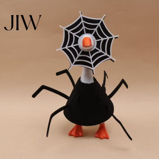 Festive Holiday Costumes for Desk Goose 1 Set Halloween Outfit, Cute Felt Spider or Turkey Clothes Costume, Funny Lobster Apparel 7 Inch Statue Unique