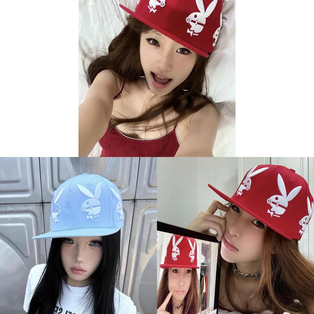 Bunny Cap For Women Summer Sunshade With Breathable Acrylic Material