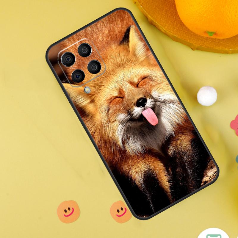 Cute Fox In Autumn Case For Samsung Galaxy M31 M32 M12 M52 M21 M15 M55 M56 M36 M16 M06 M13 M33 M53 M14 M34 M54