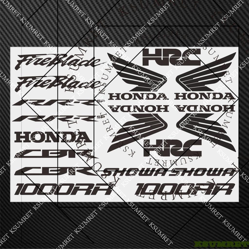 AZB1 Honda Cbr 1000rr Fireblade Stickers Motorcycle Sticker Decal Kit