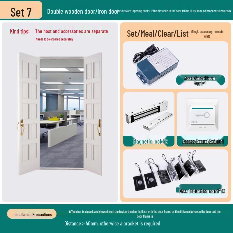 ZUCON Access Control System Accessories CN plug (adapter included)