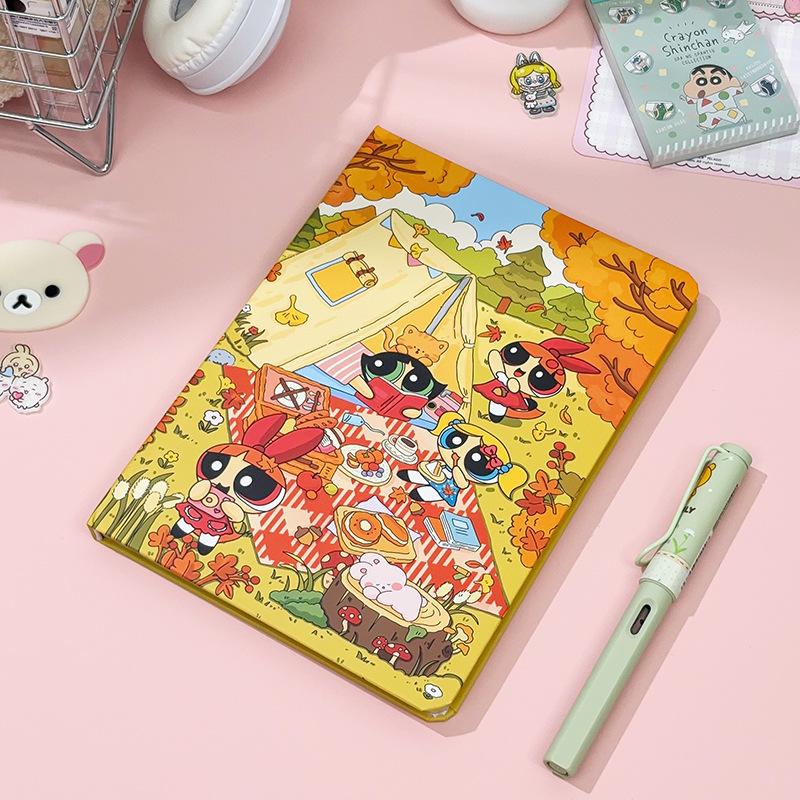 Feitian Little Policewoman Hard Shell Painted Notebook A5 Student Cute Handbook Inner Page Printing High Value Notepad