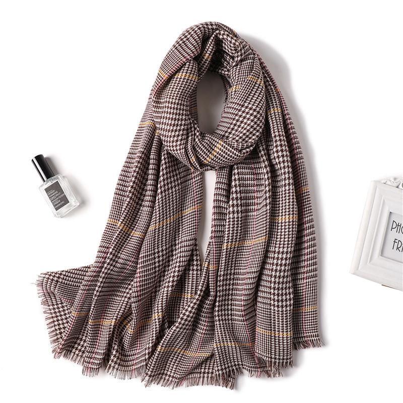 

Hot 2025 Fashion Cashmere Scarves Women Winter Thick Warm Wool Scarf Shawl Wrap Bandana Poncho Pashmina Hijab Foulard Femme
