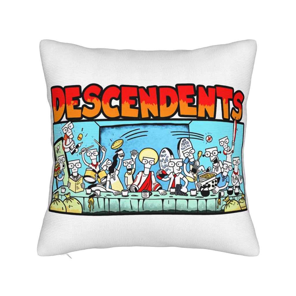 Descendents Milo Goes To College Pillow Case Square Pillow Cover For Living Room Sofa Funny Pillowcases
