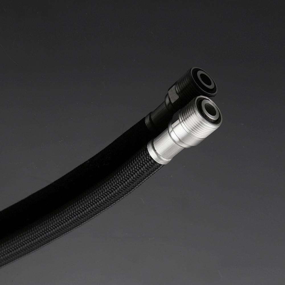 Tubo Flessibile Nero per Doccia per Lavandino Rubinetto Cucina