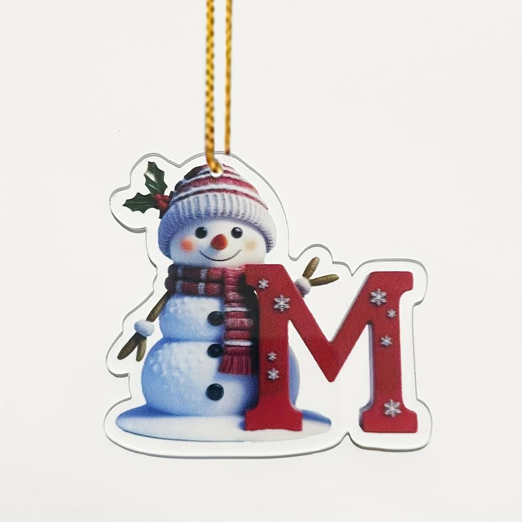 Christmas Decoration Pendant Christmas Tree Tag Theme Party Crafts Ornament