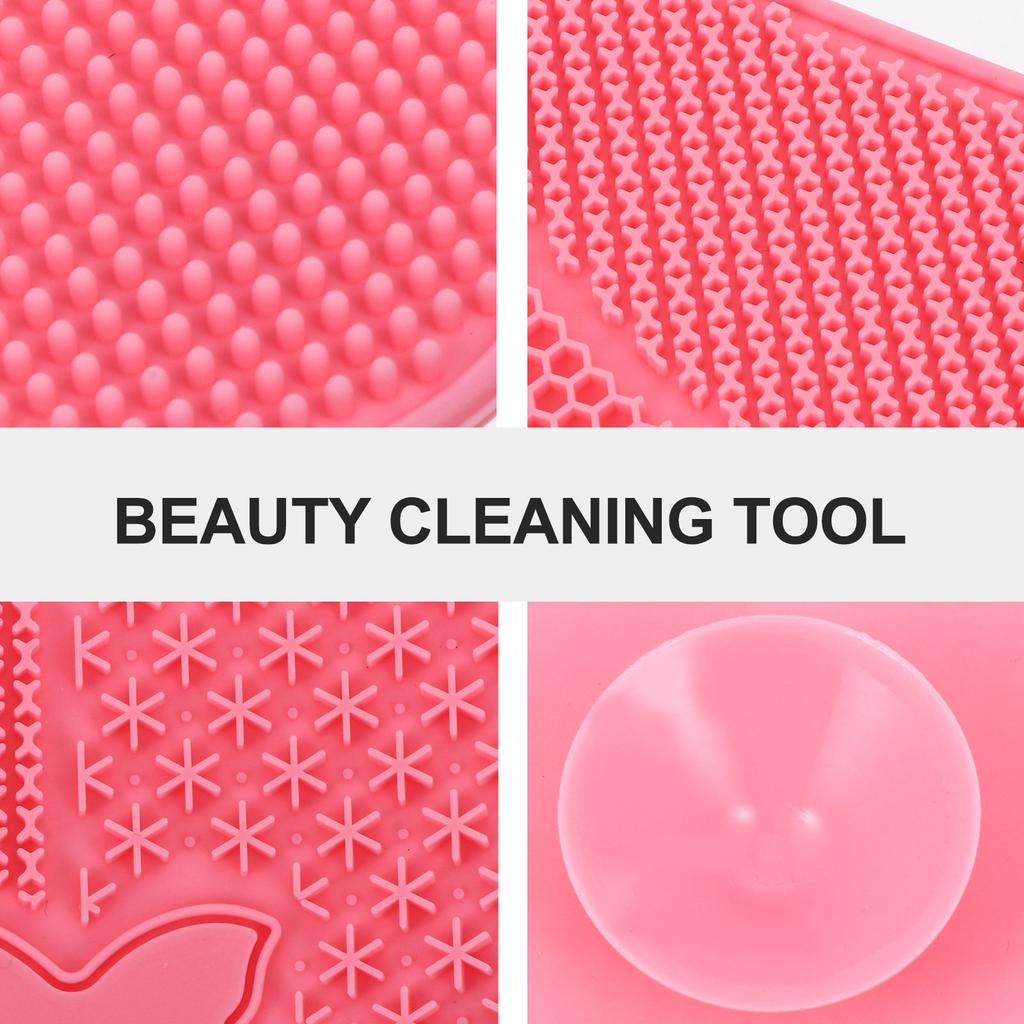 1Pcs Butterflies Brush Cleaning Pad Silicone Makeup Cleaner Easy Use Makeup Brush Cleaning Instrument for Home