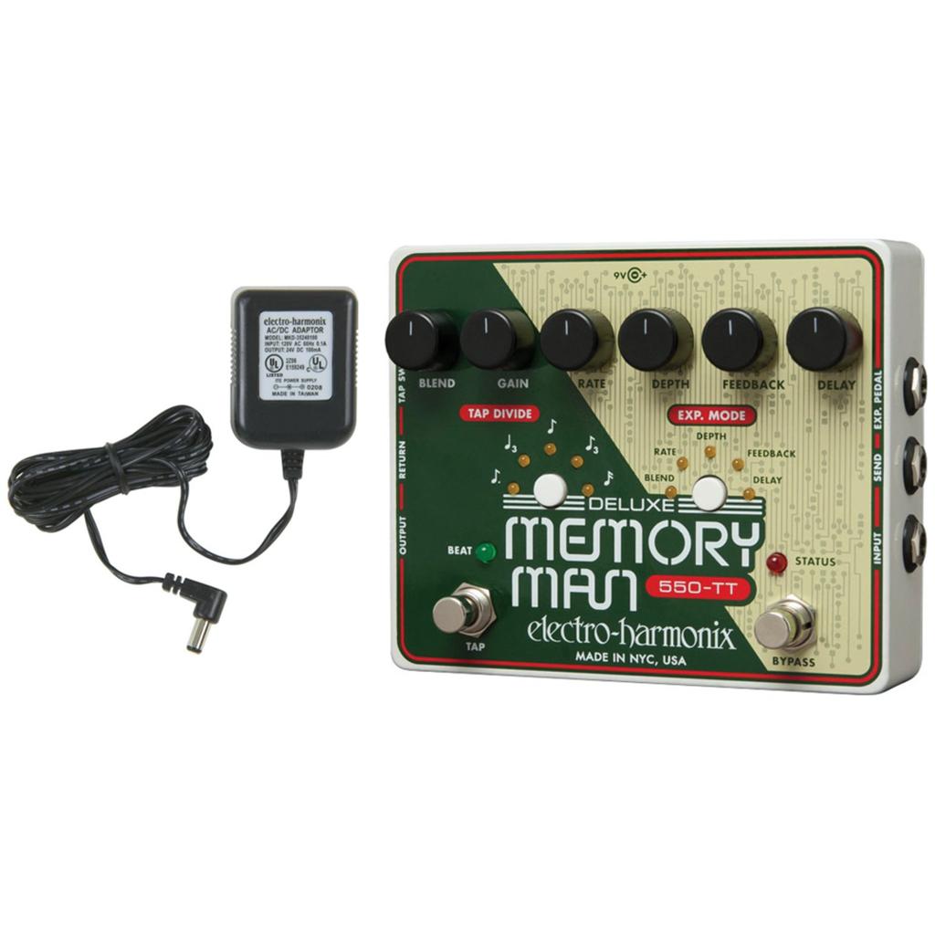 Electro Harmonix Analog Delay Deluxe Memory Man Tap Tempo 550 Electro-harmonix []